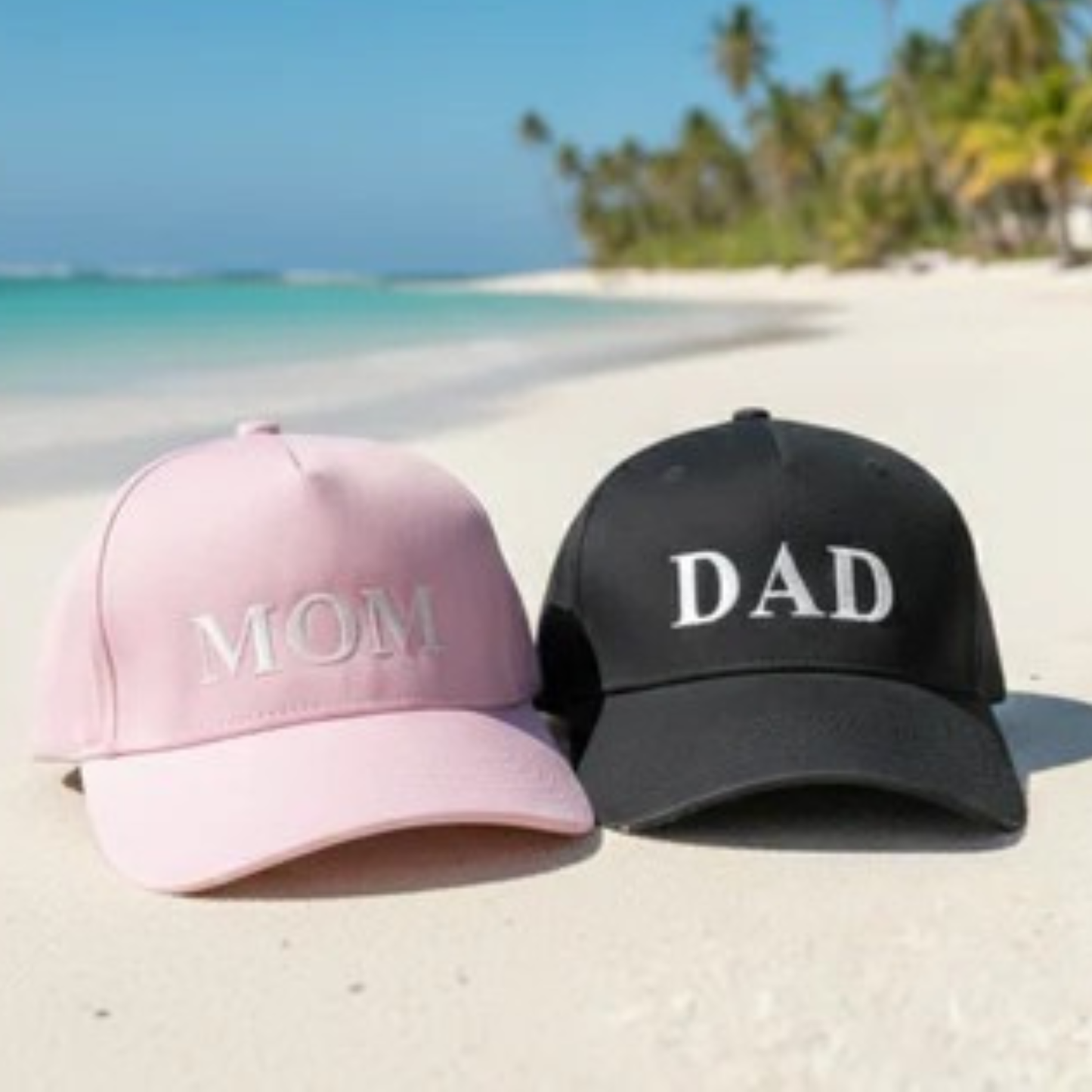 The "Mom & Dad" Signature Collection – Premium Matching Caps