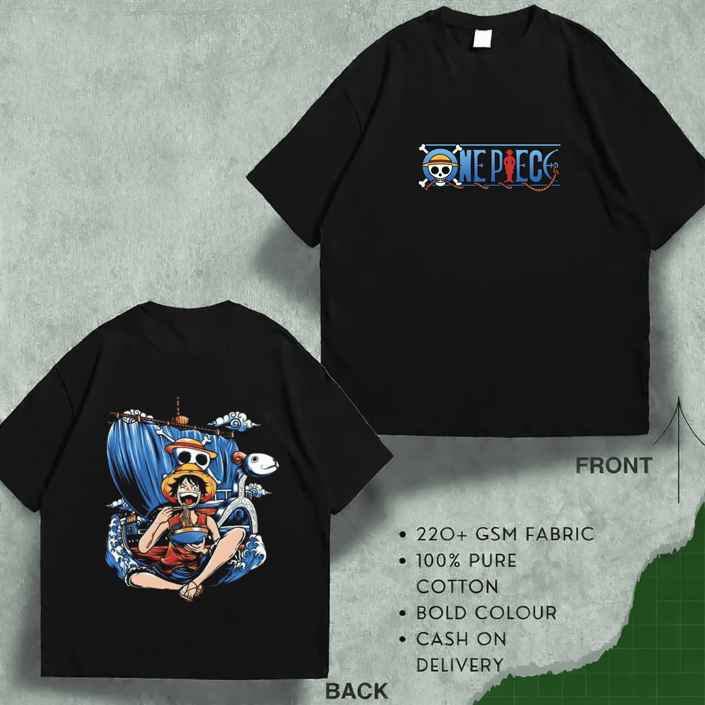 অত্যাশ্চর্য DTF প্রিন্ট সহ প্রিমিয়াম মানের ওয়ান পিস ড্রপ শোল্ডার 