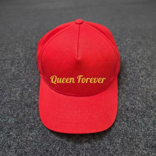 "Queen Forever" Statement Baseball Cap