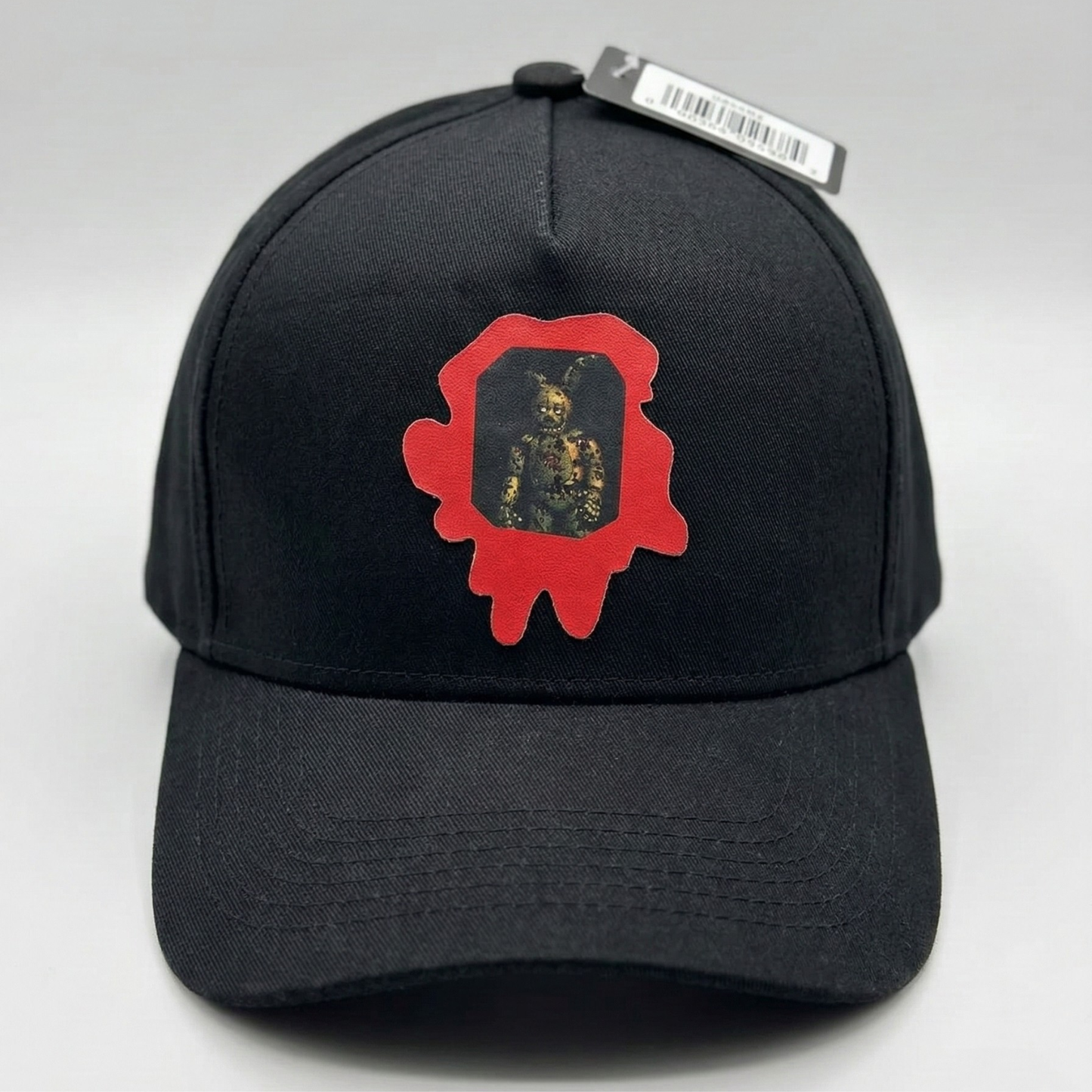 Springtrap "Cursed" Graphic Baseball Cap – Fade-Resistant DTF Print