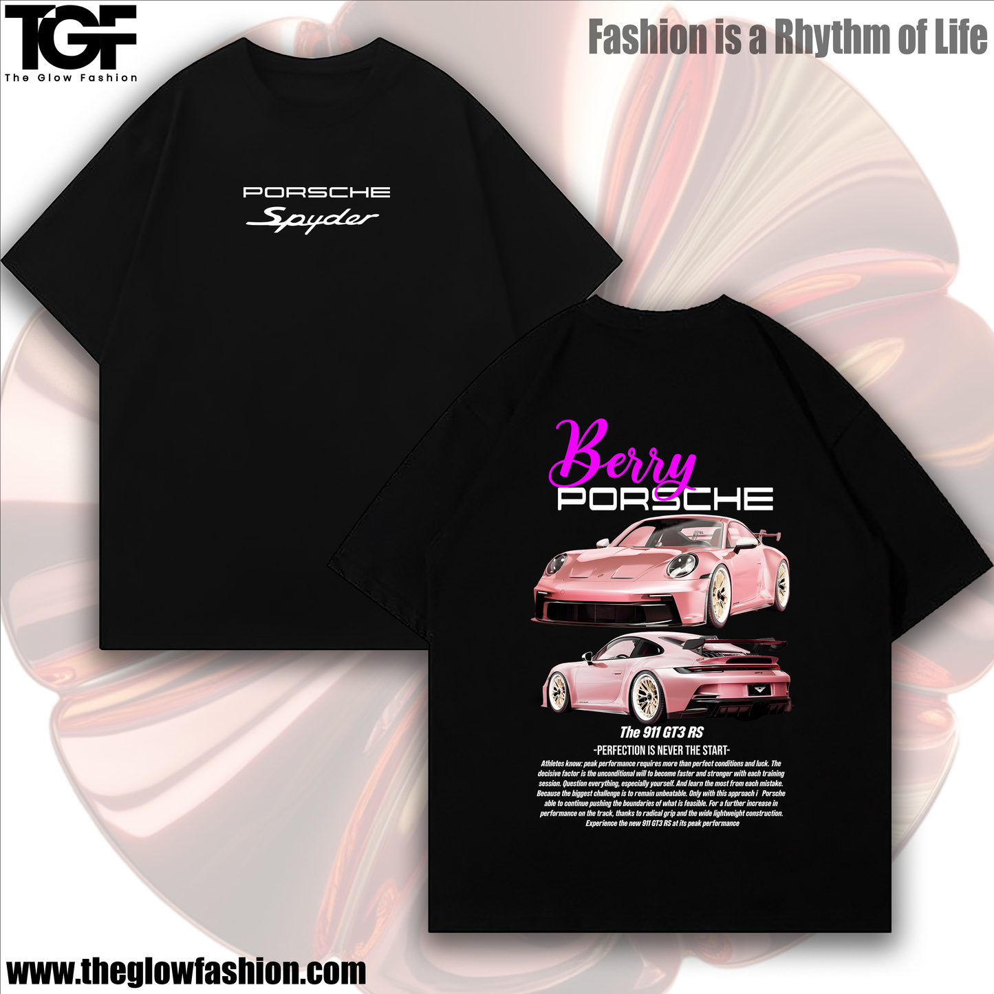 Porsche Spyder Premium Drop Shoulder