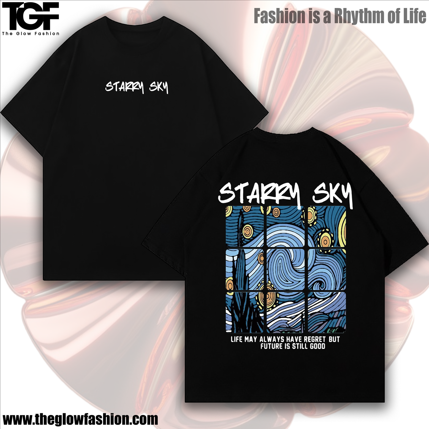 Starry Sky Premium Drop Shoulder