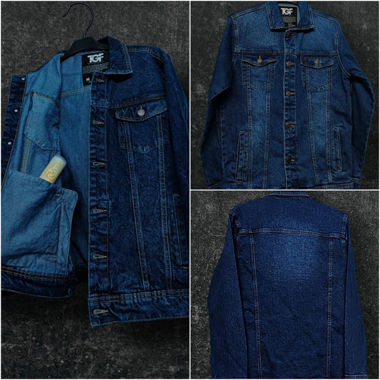 TGF Premium Men’s Denim Jacket - Signature Collection