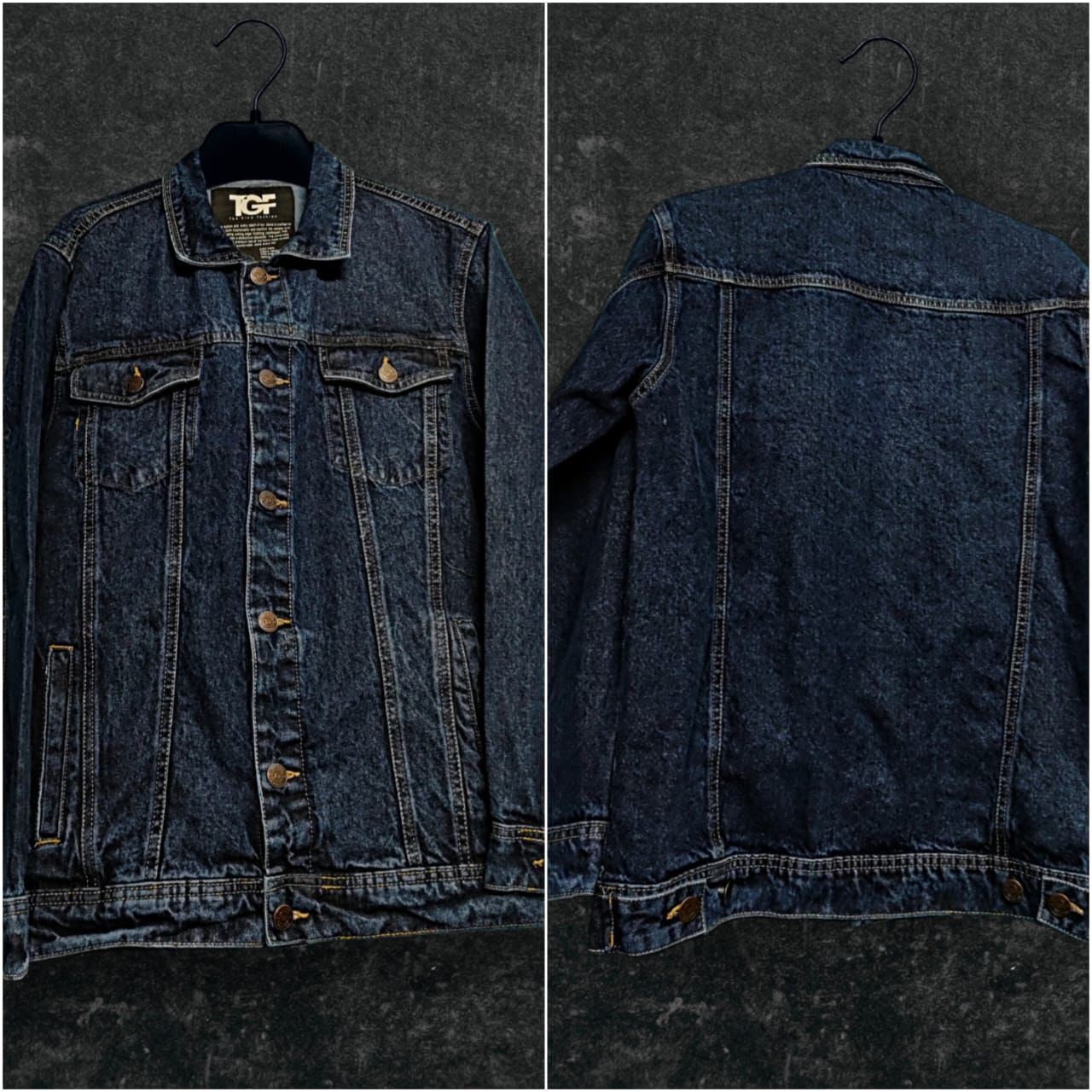 TGF Premium Men’s Denim Jacket - Signature Collection
