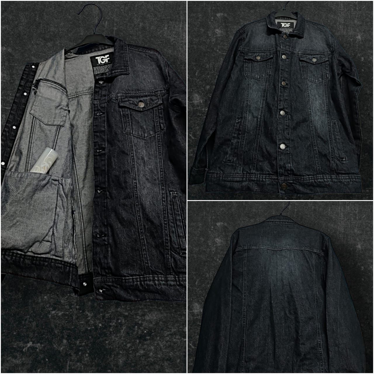 TGF Premium Men’s Denim Jacket - Signature Collection